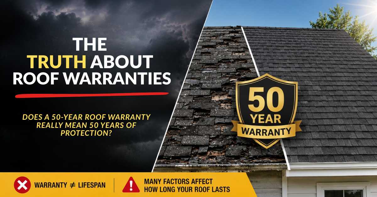 50 year roof warranty in maryland