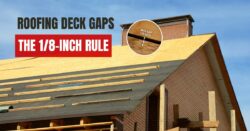 Roof Deck Gaps